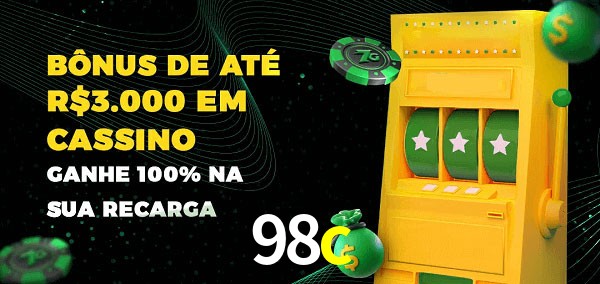 98c melhor bônus de depósito